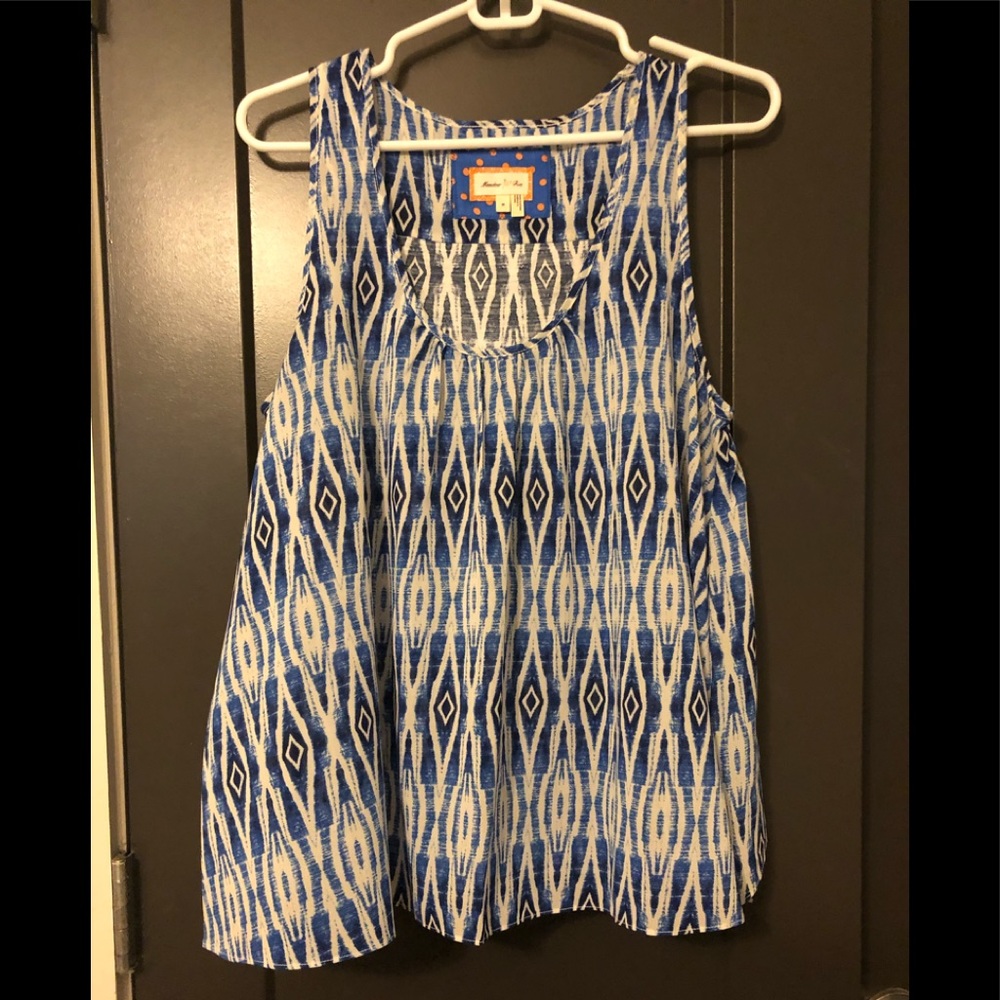 Patterned tank from Anthropologie